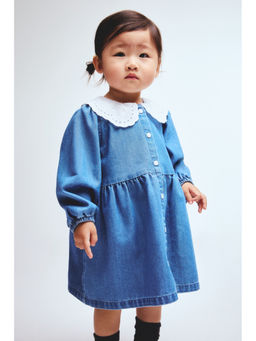 H&M - Girls Blue Shirt Dress