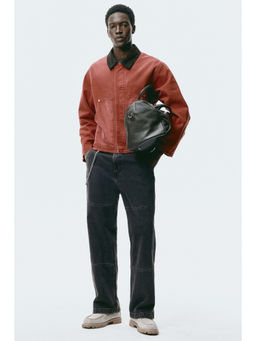 H&M - Men Black Loose Fit Worker Jeans