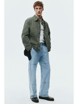 H&M - Men Blue Loose Fit Worker Jeans