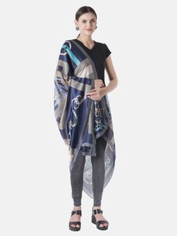 MUFFLY - Scarfs For Women Light Weight Print Floral Pattern Fashion Scarves with Hanger (Set of 2)