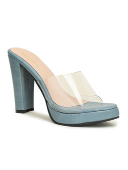 VALIOSAA - Solid Plain Blue Heels