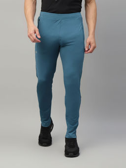 Dida - Men Teal Light Trendy Regular Comfort Dry-Fit Multi-Purpose Gym Training Track Pant