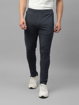 Dida - Men Grey Light Trendy Regular Comfort Dry-Fit Multi-Purpose Gym Training Track Pant