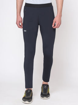 Dida - Men Navy Blue Light Trendy Regular Comfort Dry-Fit Multi-Purpose Gym Training Track Pant