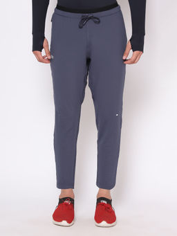 Dida - Men Grey Light Regular Comfort Dry-Fit Multi-Purpose Training Activewear Track Pant