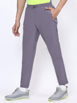 Dida - Men Grey Light Durable Regular Comfort Dry-Fit Activewear Athletic Track Pant