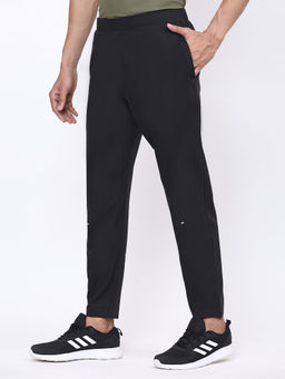 Dida - Men Black Trendy Durable Regular Comfort Dry-Fit Activewear Sports Track Pant