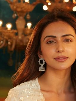 Accessher - Oxidised Silver Floral Motif Jhumka Earrings