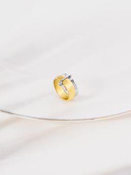 Palmonas - Multi-Color Two Tone Linked Ring