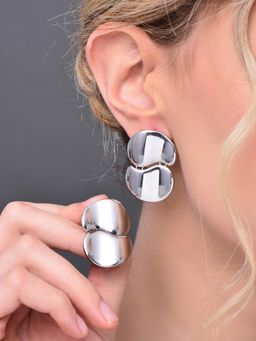 REENISAA - Silver Drop Earrings