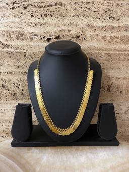 Digital Dress Room - Gold Plated South Indian Lakshmi Har