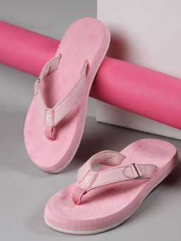 Chupps - Women Spring Flexible Comfort Sliders - Pink
