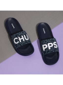 Chupps - Men Flame Ergonomic Support Sliders - Navy