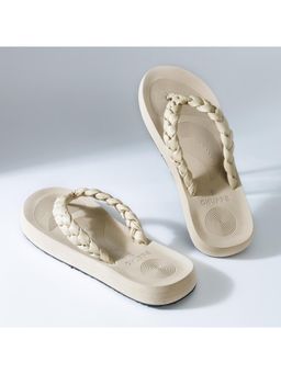 Chupps - Women Wisp Lightweight Cushion Sliders - Cream