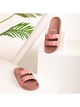 Chupps - Women Mimo Lightweight Cushion Sliders - Peach