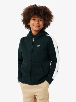 Lacoste - Green Zipped Fleece Jacket
