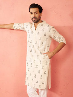 Vastramay - Cotton Long Kurta for Men