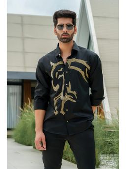 BEFITTING CLOTHING - Black Cocktail Shirt