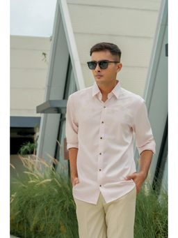 BEFITTING CLOTHING - Pink Embroidered Shirt