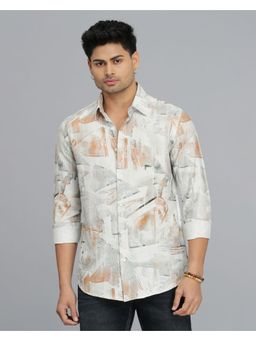 ROOKIES - Men Multi Color Viscose Rayon Casual Shirt