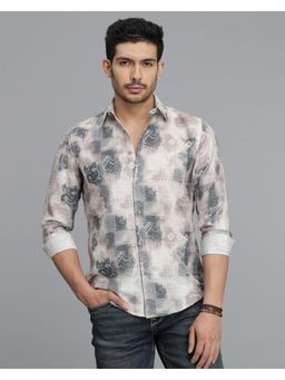 ROOKIES - Men Multi Color Viscose Rayon Casual Shirt