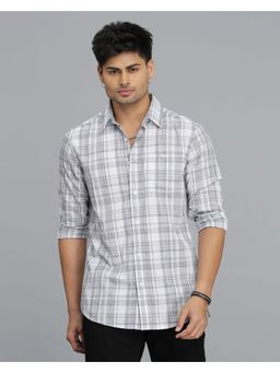 ROOKIES - Men Blue Viscose Rayon Casual Shirt