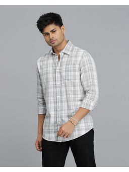 ROOKIES - Men Green Viscose Rayon Casual Shirt