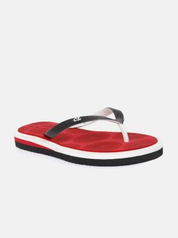 Carlton London - Red Women Printed Flipflops
