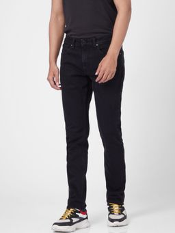 Jack & Jones - Black Low Rise Glenn Slim Jeans