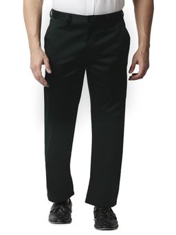 BASICS - Black Solid/Plain Trouser
