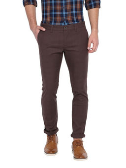 BASICS - Brown Checks Trouser