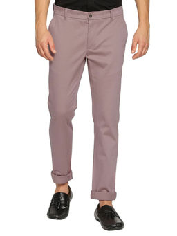 BASICS - Pink Solid/Plain Trouser