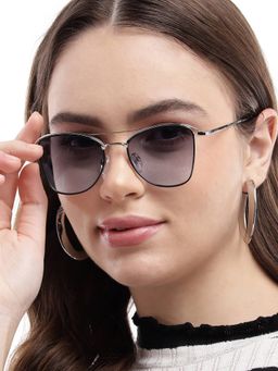 Carlton London - UV Protected Grey Butterfly Lens Sunglasses