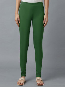 Elleven - Eleven Green Skin Fit Churidar