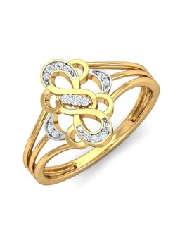 KuberBox - 18k Allie Ring For Women