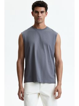 H&M - Men Grey Coolmax® Regular Fit Vest Top