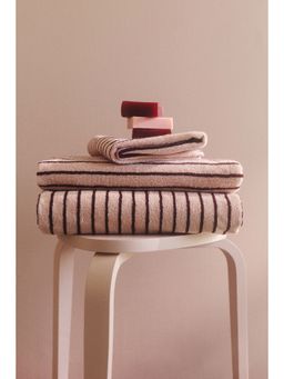 H&M - Multi-Color Striped Bath Towel