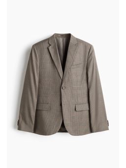 H&M - Men Beige Slim Fit Jacket