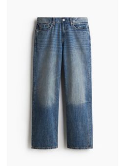 H&M - Men Blue Straight Loose Lightweight Jeans