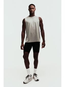 H&M - Men Green Regular Fit Sports Vest Top With Drymove