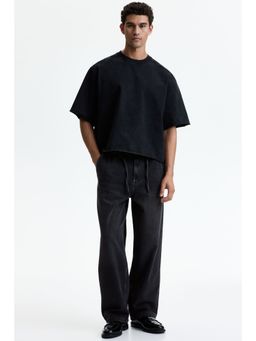 H&M - Men Black Baggy Jeans