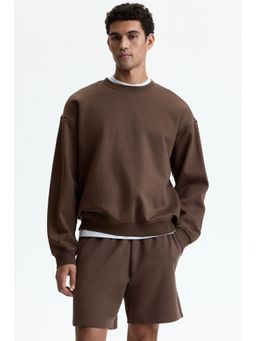 H&M - Men Brown Regular Fit Sweatshorts