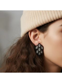 WRAPGAME INDIA - Dark Prism Petals Earring