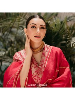 Suhani Pittie - Gold Toned Mesh Pearl & Ghungroo Necklace
