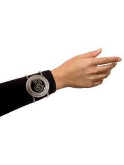 Suhani Pittie - Demigod Silver Hand Cuff Bracelet