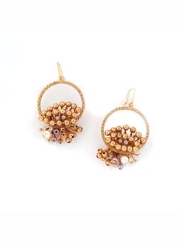 Suhani Pittie - The Pearl-Ring Drop Earrings
