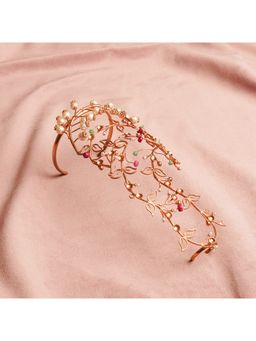 Suhani Pittie - Ruby Fantasy Multi-Color Fern Glove Cuff