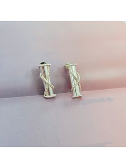 Suhani Pittie - Python 92.5 Silver-Plated Stud Earrings