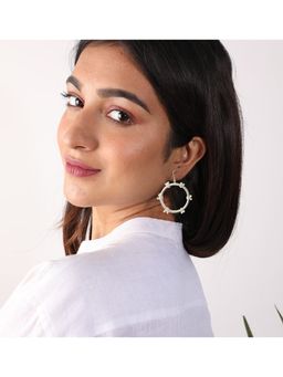 Suhani Pittie - Magnet For Chaos Silver Earrings