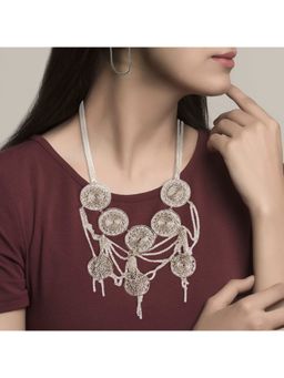 Suhani Pittie - Odyssey Large Silver Necklace